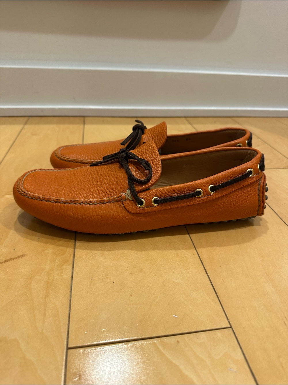 The Original Car Shoe Men's Leather Driving Loafers brand new size 8.5